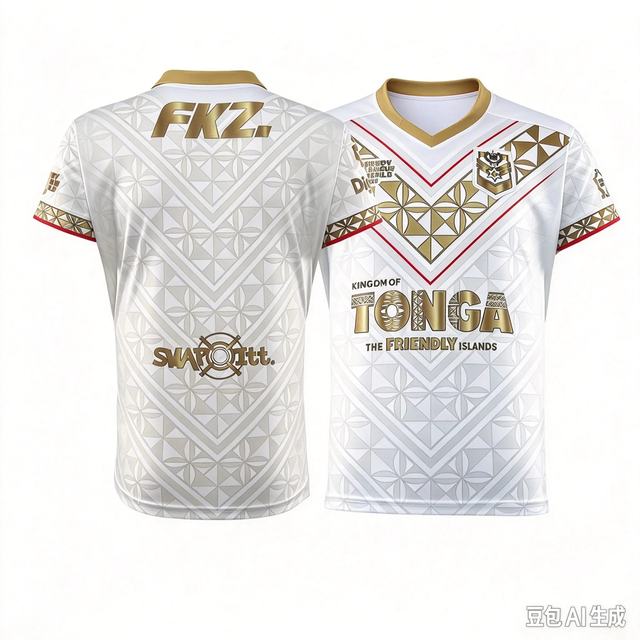 26-27 Mate Ma'a Tonga Rugby League Mens Adults Home Jersey Unisex Breathable Quick-dry Suitable Daily Wear Training Wear T-shirt