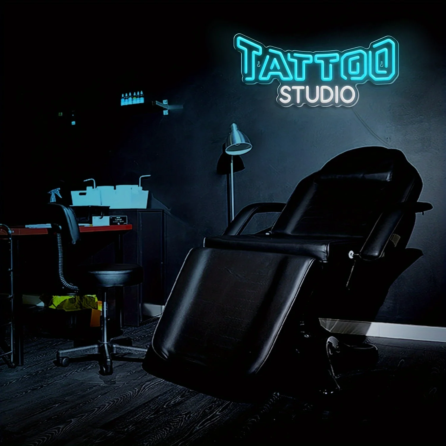 Tattoo Studio Neon Lights Dimmable LED Lights for  Salons Bars Manholes USB-powered Wall Decorations with Switch Control