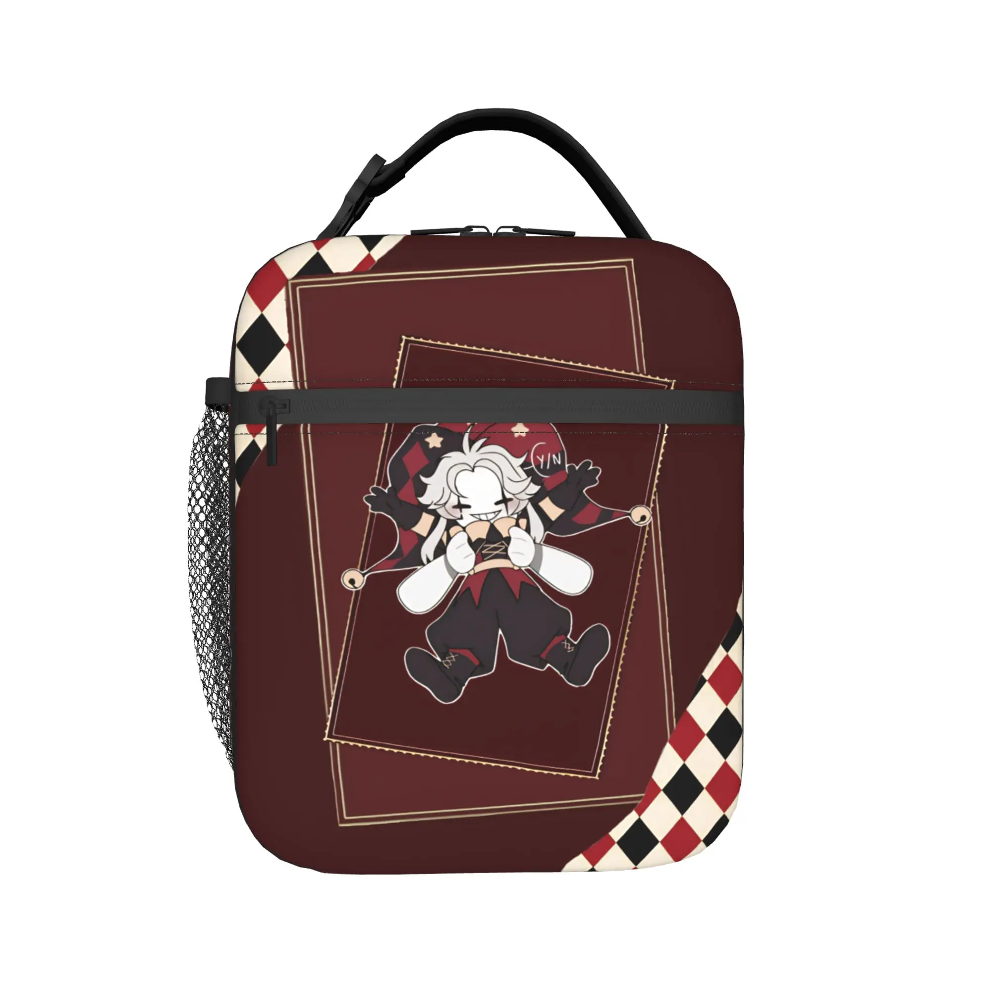 Pierrots The Freak Circus Merch Insulated Lunch Tote Bag For School  Food Storage Bag Reusable Cooler Thermal Lunch Boxes