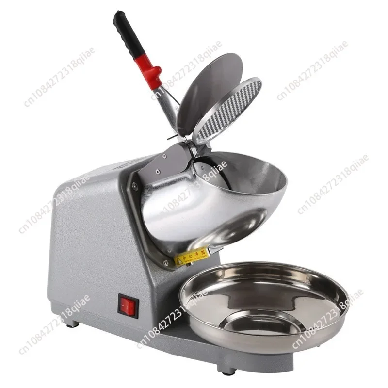110V/220V Electric Ice Crusher Smoothie Shaver Snow Cone Ice Block Breaking Grinder Machine Commercial Ice Slush Sand Maker