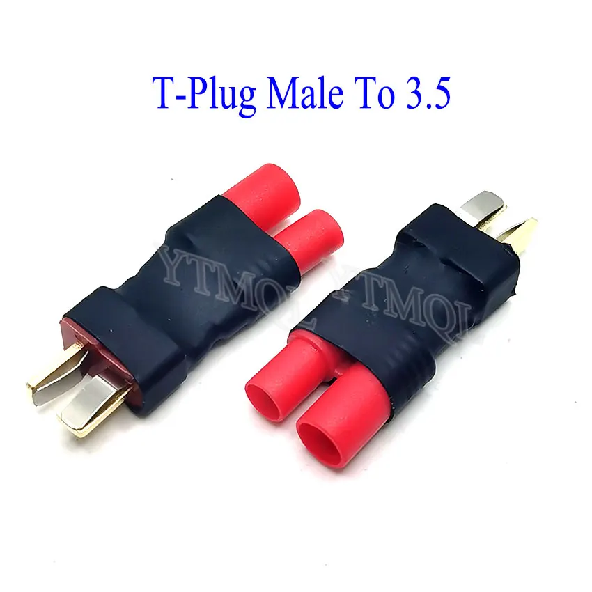 1PCS EC3 EC2 XT60 XT30 JST HXT 3.5mm 4.0MM 4.0 3.5 to T Plug Male Female Adapter Lipo Battery Bullet Deans Wireless Connector