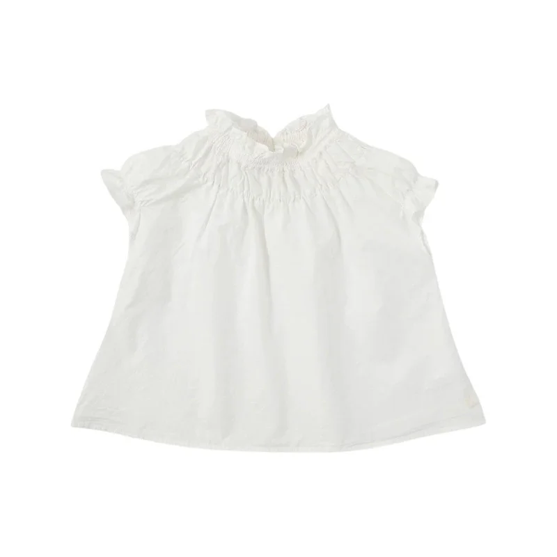 2026 Spring Summer New Children's Clothing Baby Girls' Long Sleeve Shirt Pure Cotton Fresh and Versatile for Baby Girls