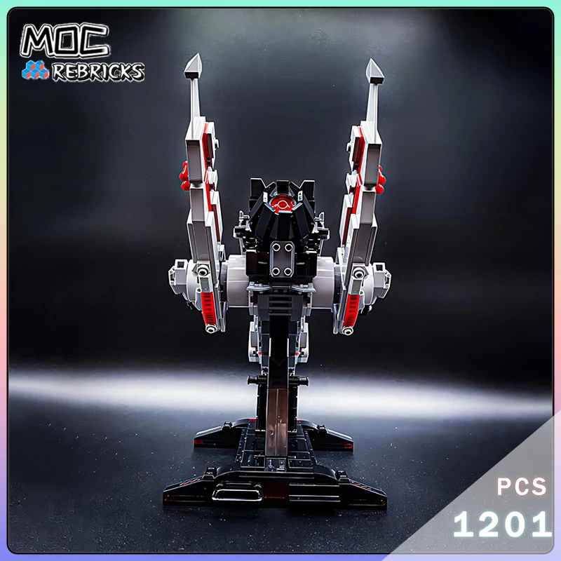 MOC-126727 SAD Destroyer Class Spacefighter Building Blocks Model Spaceship Bricks Ultimate Collection Toy Children's Gift