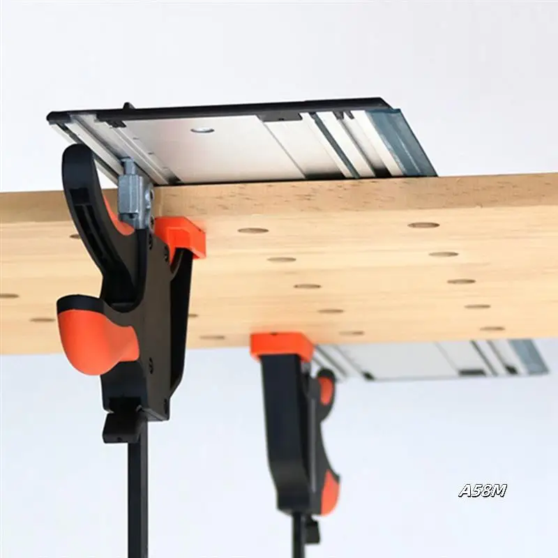 

Быстродействующие зажимы для гусеничных полос — надежное и быстрое зажима для гусеничных пил, быстросъемный кнопочный механизм, качественная резка настольной пилы