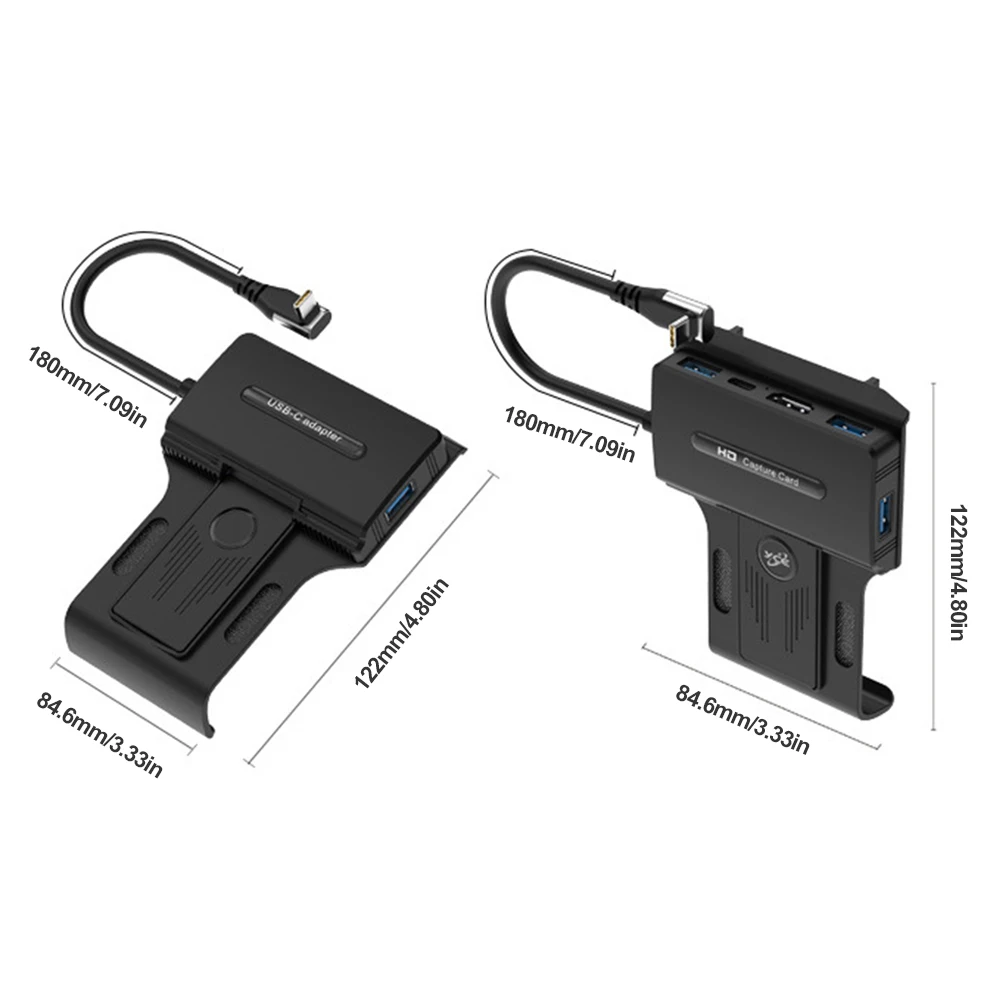 Support de concentrateur USB portable, base de charge PD3.0, compatible HDMI 100, 4K à 60Hz, 10Gbps pour Steam Deck, ROG Ally, 5 en 1, S6, 2.0 W