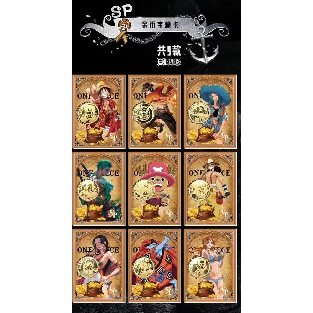 Anime One Piece Card Luffy SR SSR SSP Rare Collections Card Game CollectiblesChild birthday Gift Toy Card