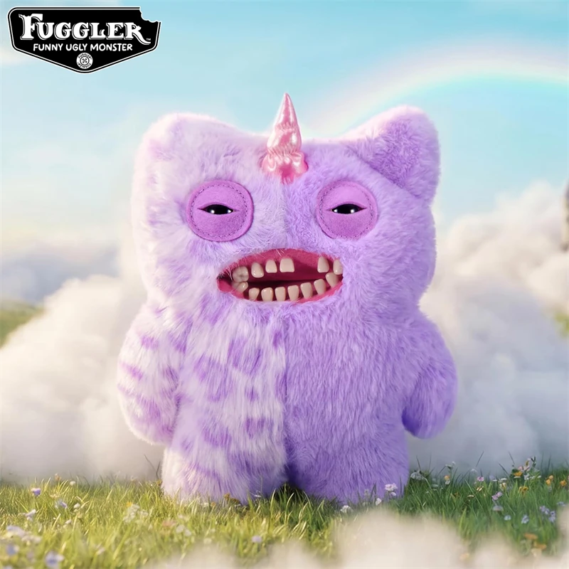 Original Fuggler Funny Ugly Teeth Monsters Plush Toys Fugglercorns Kawaii Unicorn Stinkface Sphynx Cat Screech Peluche Dolls view 5