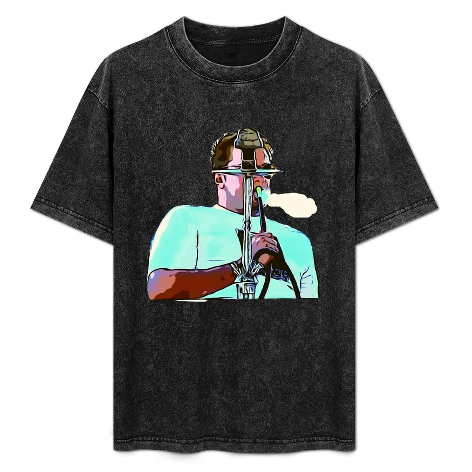 Luka Doncic hookah T-Shirt quick-drying street wear Men's t-shirt