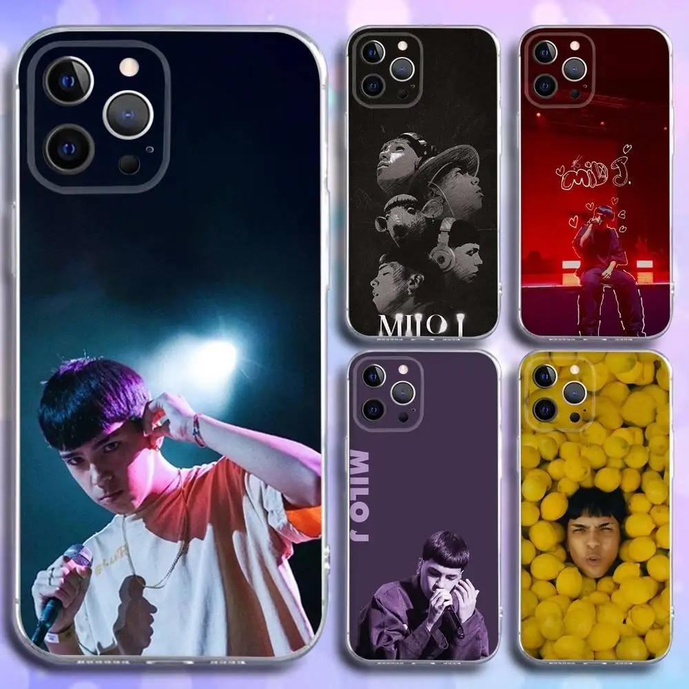 

Singer M-Milo J Fruto Phone Case For iPhone 17,16,15,14,13,12,11 Pro,Max,Plus,X,XS,XR,SE4,E Mini Transparent Soft Cover