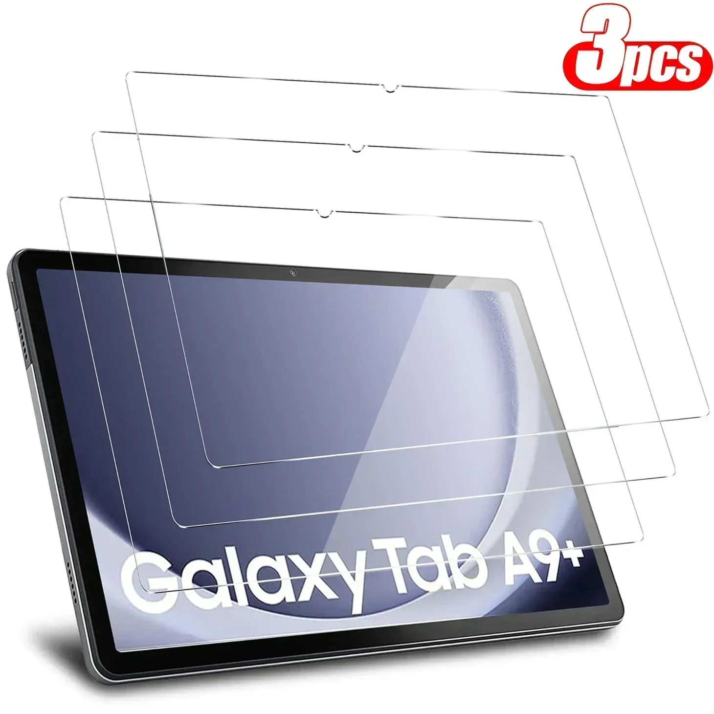 3 sztuki ochraniaczy ekranu tabletu do Samsung Galaxy Tab A9 Plus 2023 11'' Folia ochronna Szkło hartowane do A9+ SM-X210 SM-X215