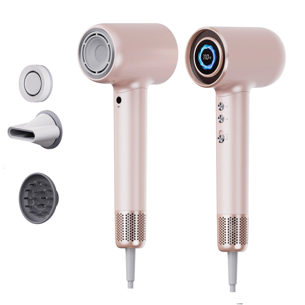 

Портативный анионовый фен OEM с функцией автоматической остановки, быстросохнущий, для дома, путешествий, горячего нагрева для дома, отеля, автофургона