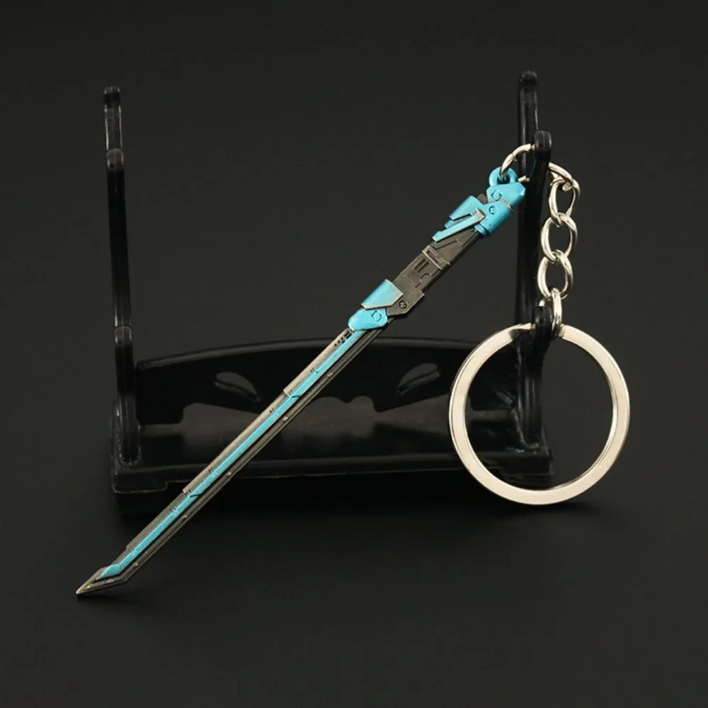 9 سنتيمتر VALORANT RGX 11Z PRO لعبة 4 ألوان الطرفية المعادن نموذج الأسلحة والدعائم قلادة الزخرفية المفاتيح هدايا عيد اللعب