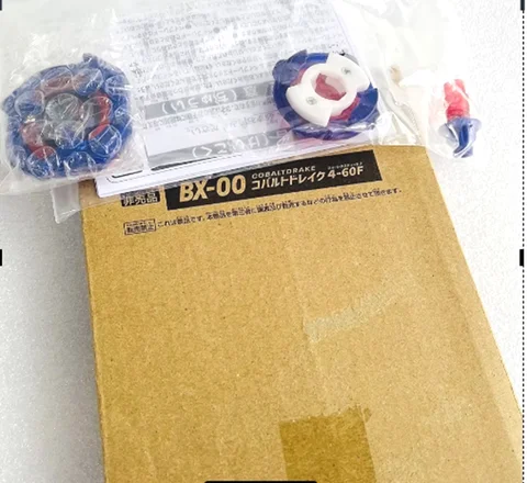 정품 BEYS BX00 4-60F 배틀 X 코발트 드레이크 부스터, 오리지널 포장 세트 포함, 신제품