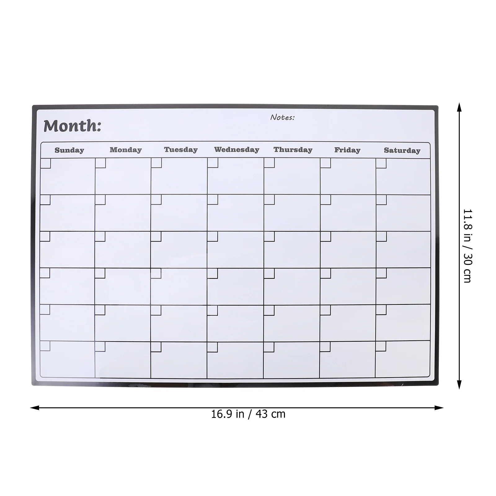 

5 шт., ежемесячный план, меморандум, магнитный календарь для сухого стирания, планировщик досок для холодильника, органайзер для еженедельного расписания, многоразовый гладкий