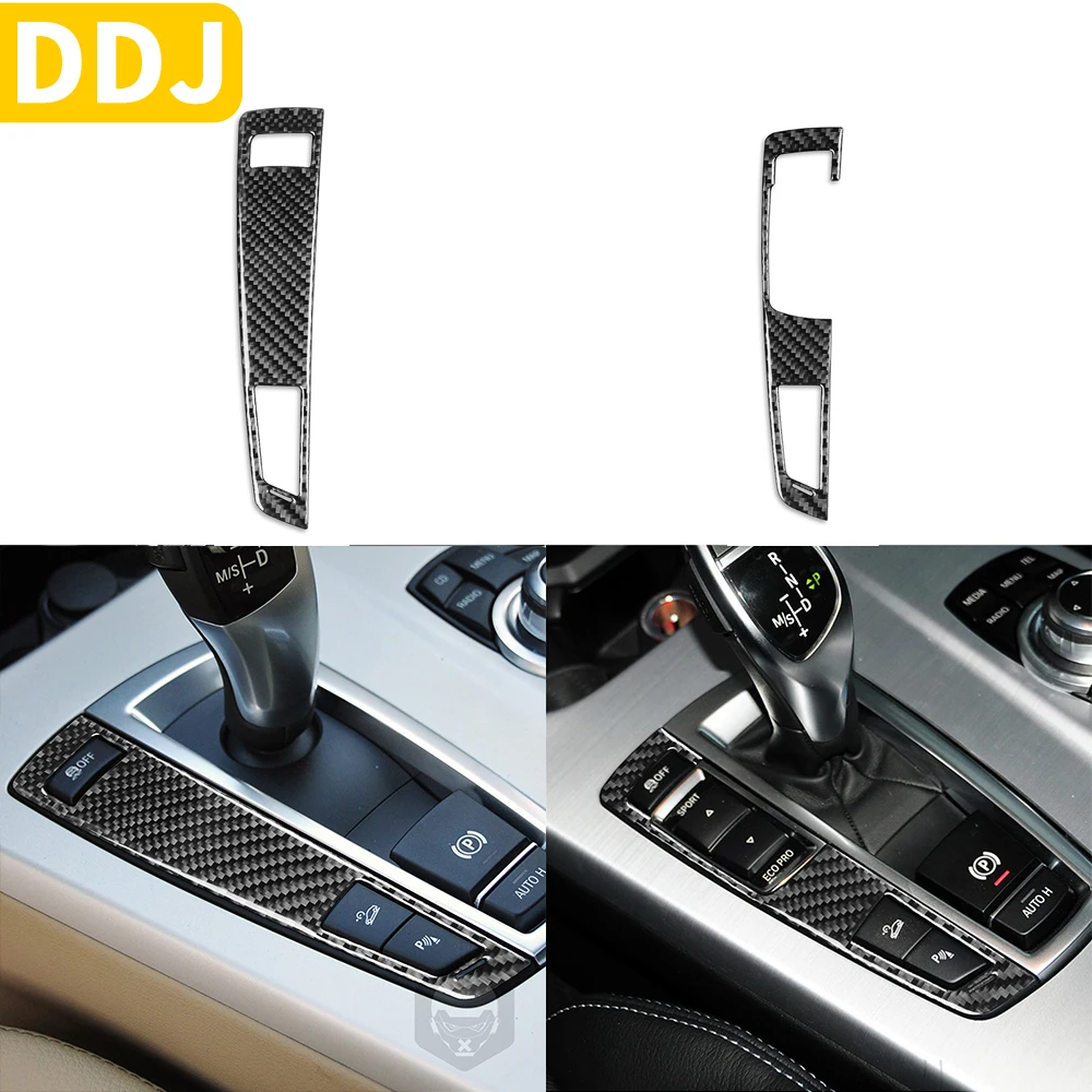 

Carbon Fiber Interior Auto Gear Panel Sport Control Buttons Sticker For BMW X3 F25 2011-2017 X4 F26 2014-2017 Accessories
