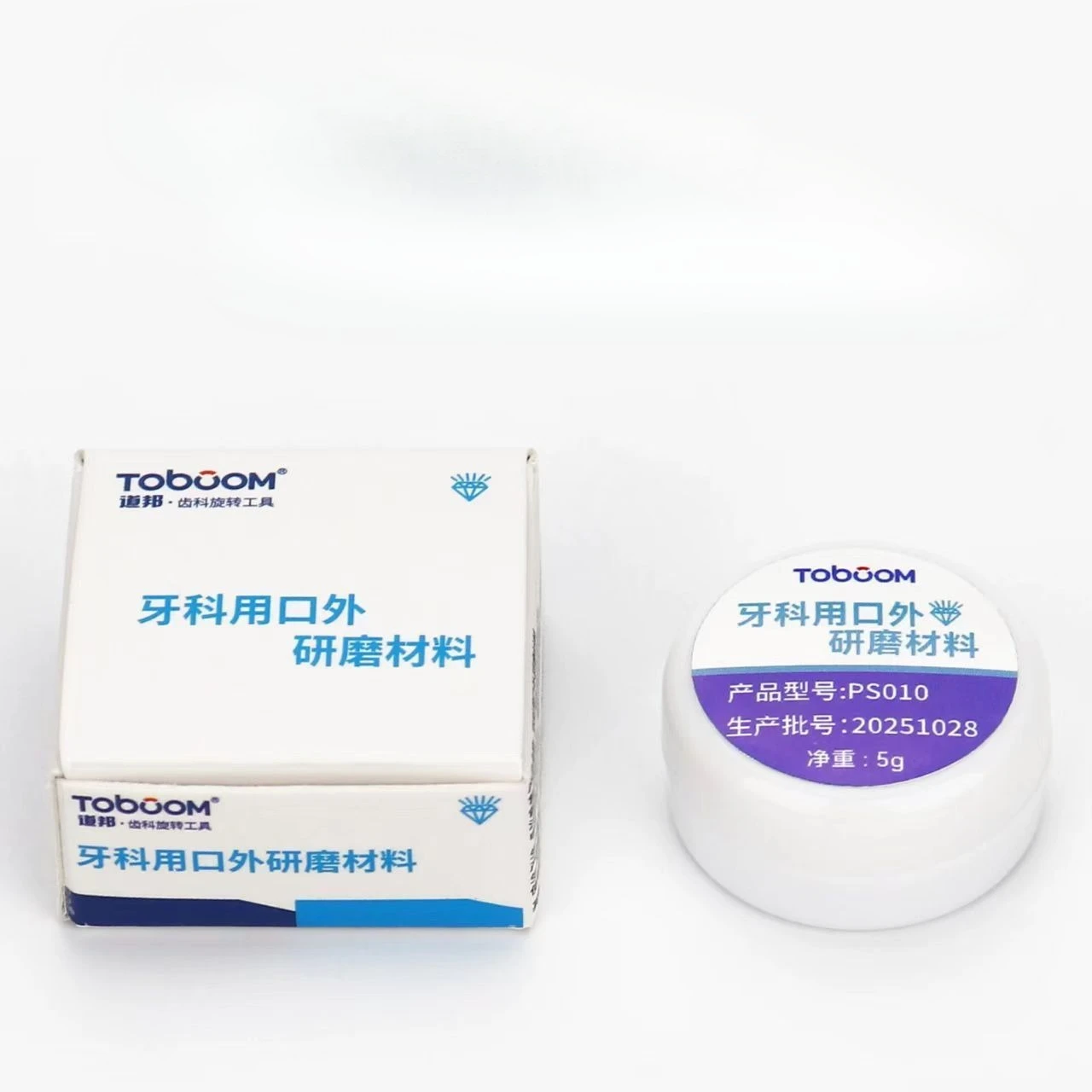 Dental Diamond Polishing Paste DURA POLISH DIA for Dental Zirconia Glass-ceramic Porcelain Fine Polishing Composite Material