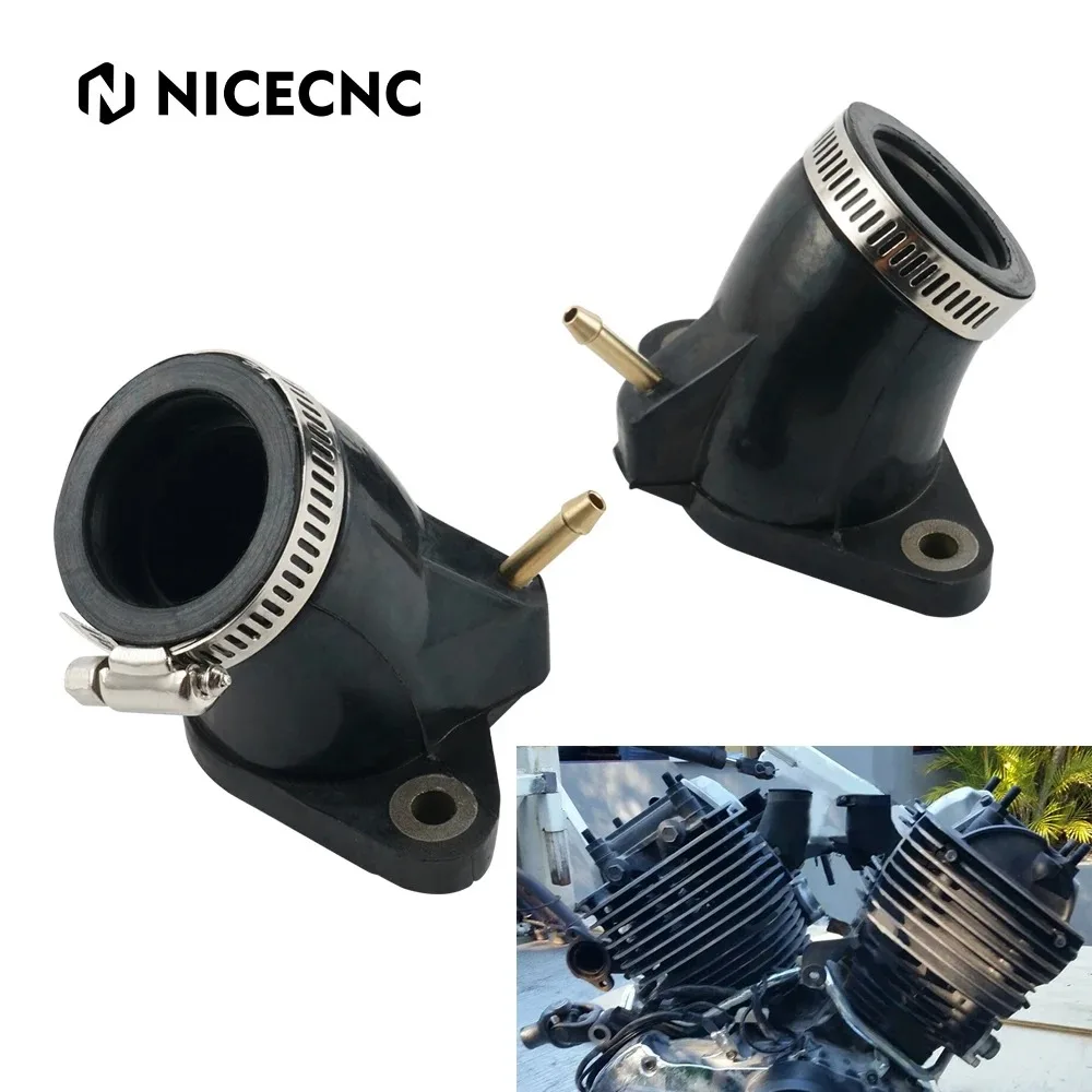 

For Yamaha XVS650 V-Star 650 XVS 650 Carburetor Intake Manifold Carb Boots Carb Interface Adapter 4TR-13586-01-00