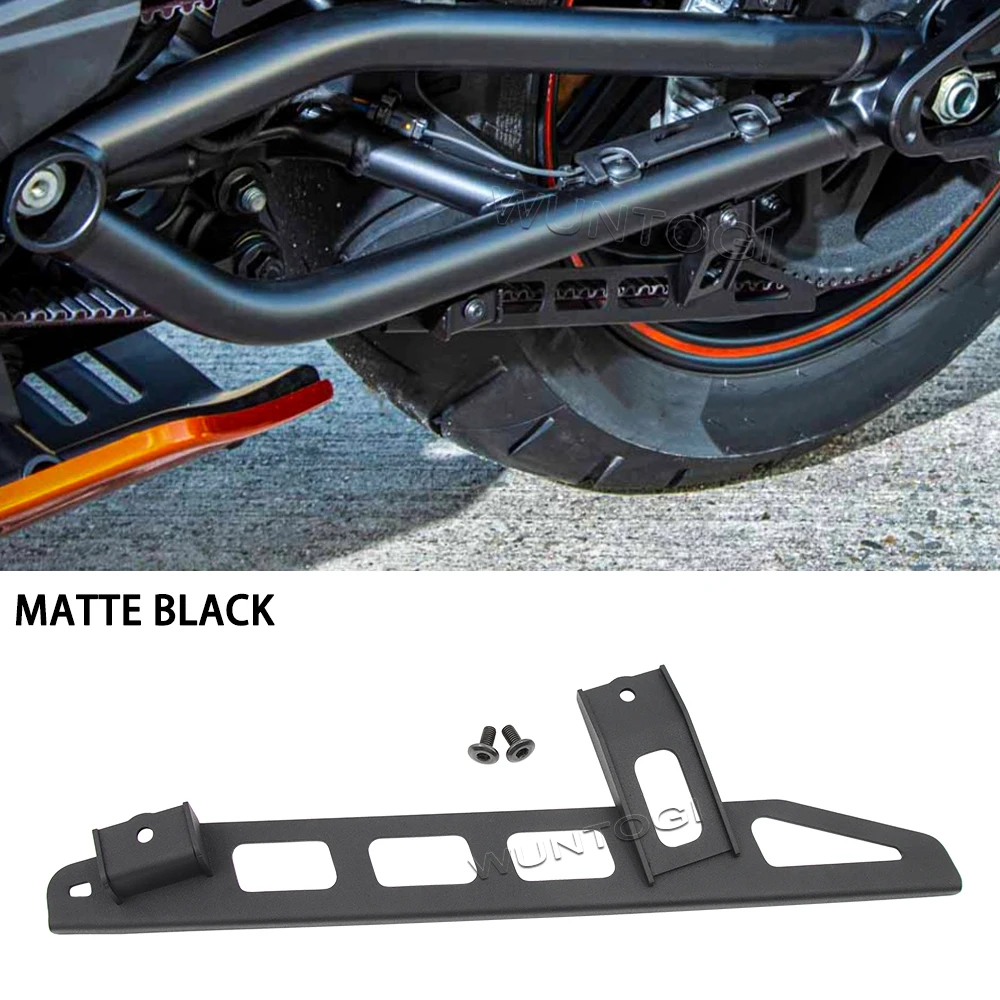 WUNTOGI Für Sportster S 1250 RH 1250S RH1250 2021- Motorrad Gürtel Schutz Kette Schutz Abdeckung Guide Rad Slide Abdeckung schutz kit 3