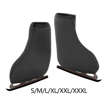 รูปสเก็ตน้ำแข็ง Boot ครอบคลุม Overshoes รองเท้าสเก็ต Roller Protector Guards สเก็ตน้ำแข็งที่ใส่รองเท้าอุปกรณ์เสริมสำหรับผู้ใหญ่เด็ก