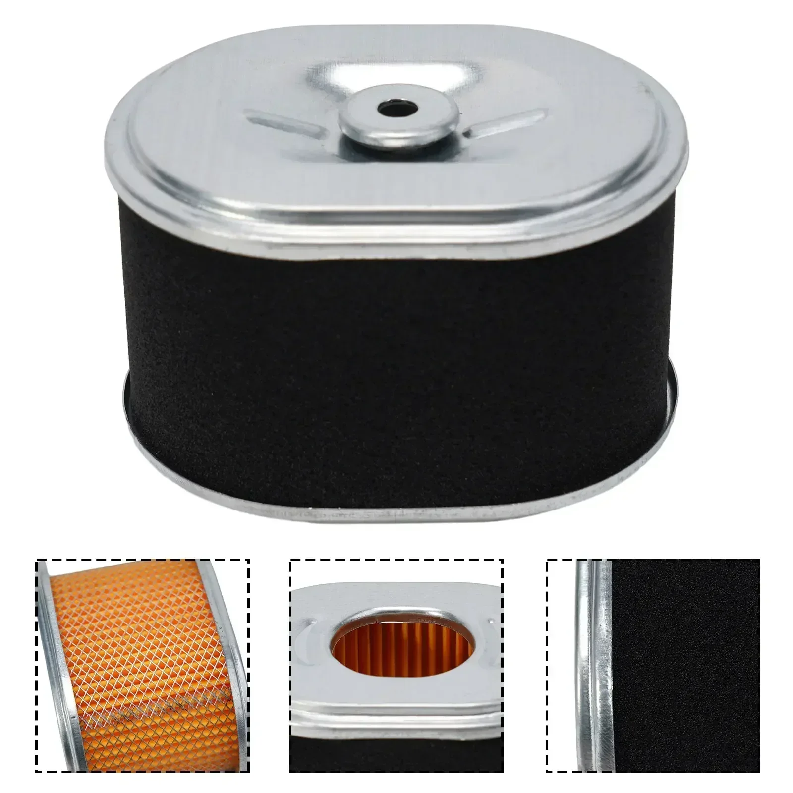 1pc Air Filter Element For 168F 170F Gasoline Engine Filter Mini Tiller Engine Replacement Accessories Machinery Parts