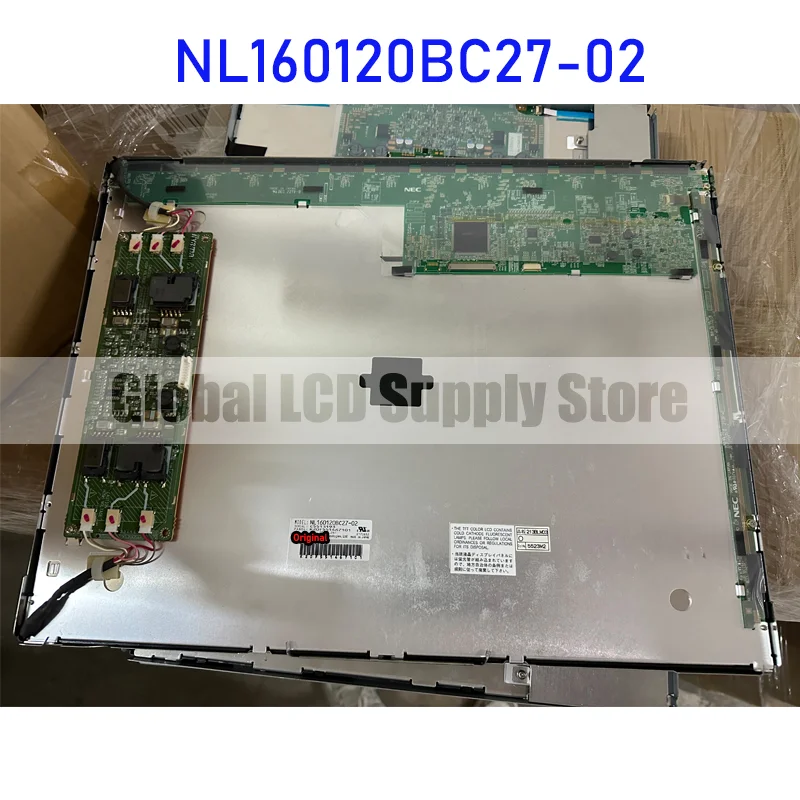 

NL160120BC27-02 21.3 Inch LCD Display Screen Panel Original for NEC 40 Pins Connector Brand New Fast Shipping 100% Tested