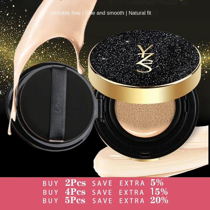 YZS Air Cushion BB Cream Full Cover concealer Lasting Brighten Tone Oil Control Waterproof Tfit Concealer Face Primer Makeup