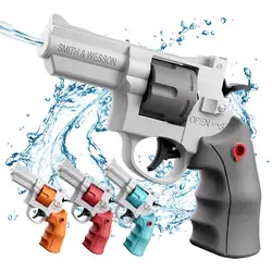 Summer Children Water Gun Toy Outdoor Parent-child Interactive Game Revolver Water Gun Shooting Toy Pool Party Water Sports Toy