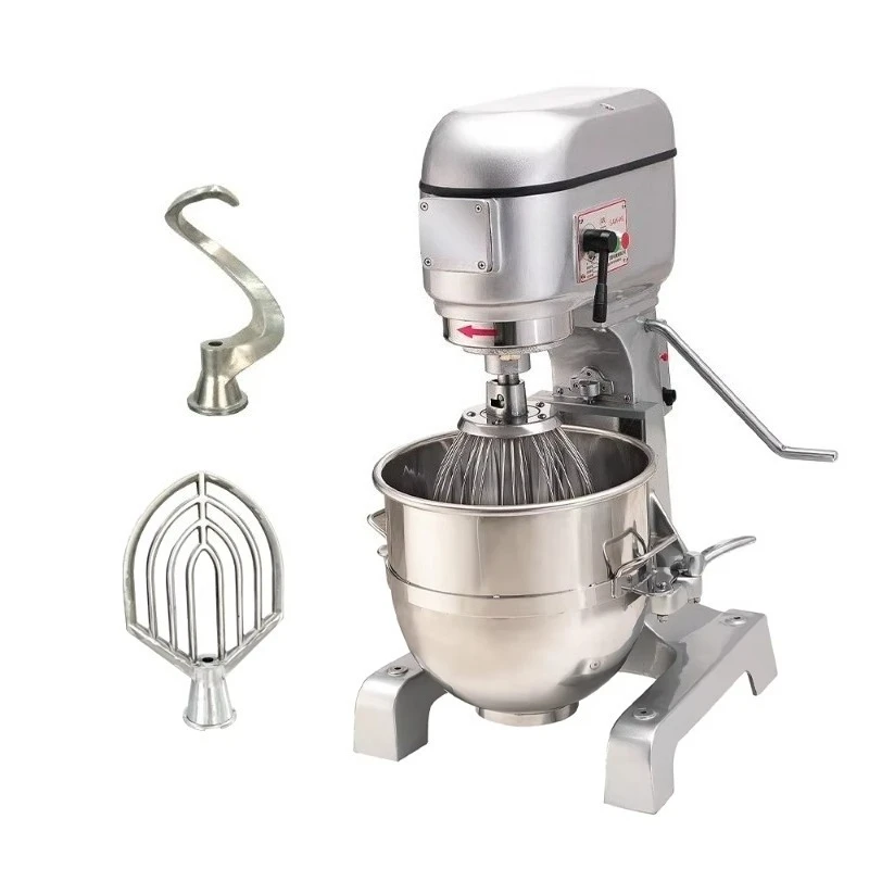 Dough Steamed Buns Mantou Dough 380v 1.125kw 40L Mixing Whipping Mixer