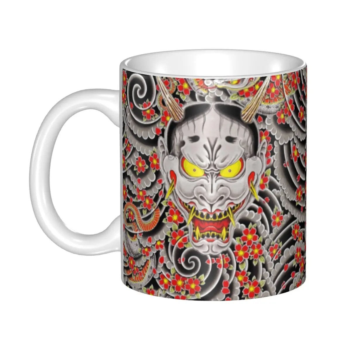 Heavy Metal Yakuza Rocker Coffee Mugs DIY Personalized Ceramic Mug Cup Creative Gift