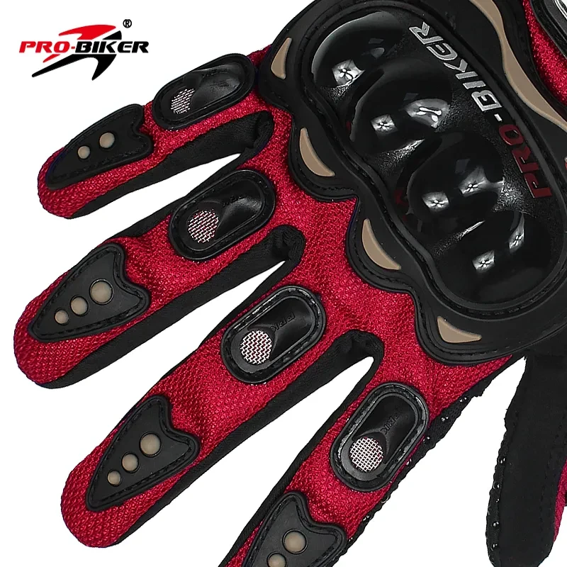 PRO-BIKER Motorcycle Riding Gloves Breathable Wear-Resistant Palm Anti-slip Particle Riding Motorcycle Motocross Gloves