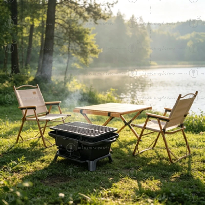Camping Cooking Cast Iron - Cast Iron Charcoal Grill Non Coated
