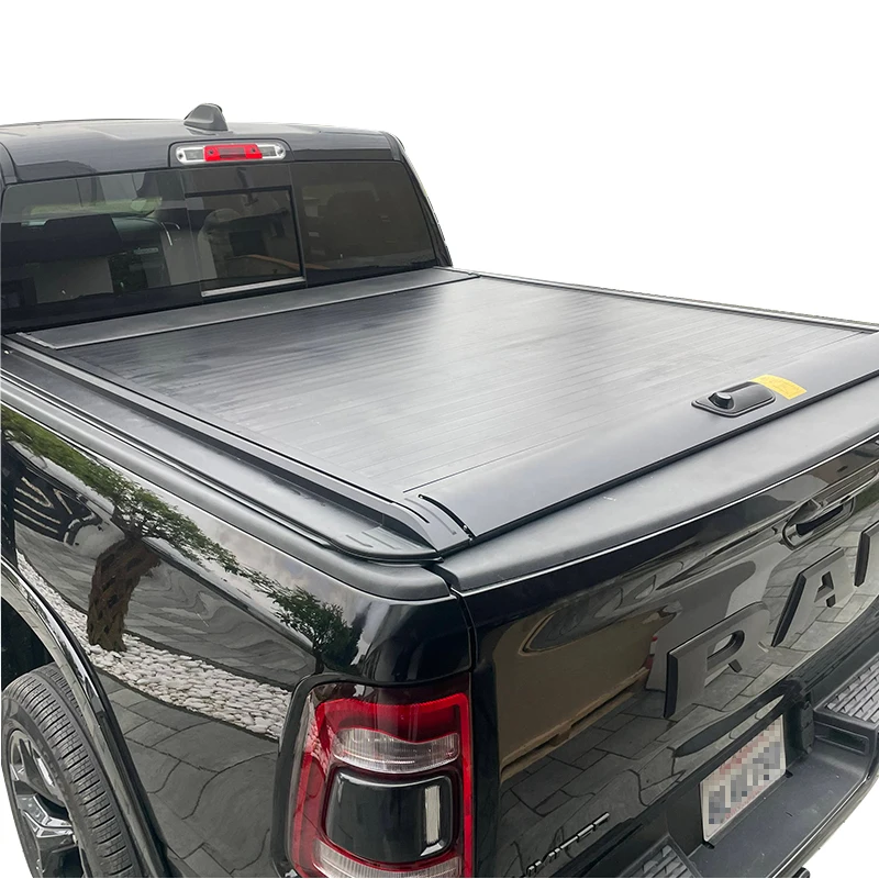 For Roll-up Folding Telescopic Tonneau Cover for the Dodge Ram 1500 and Ford F-150