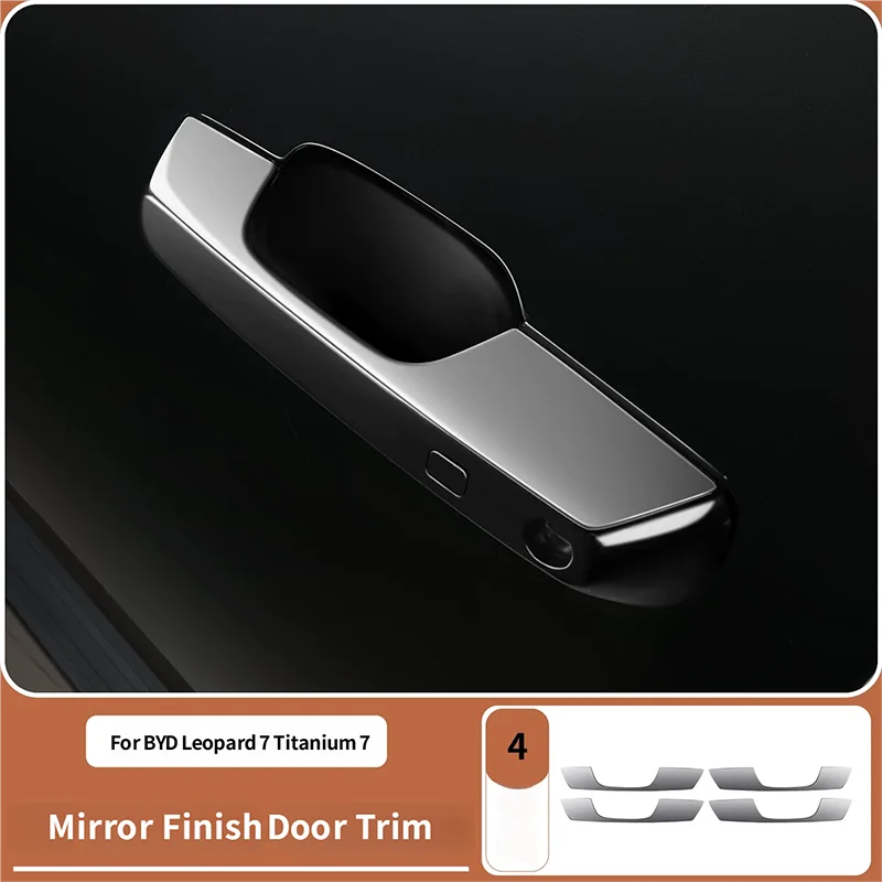 For BYD Leopard 7 Titanium 7 2025 2026 Door Handle Anti-Collision Decorative Strip Anti-Collision Scratch Protection Sticker