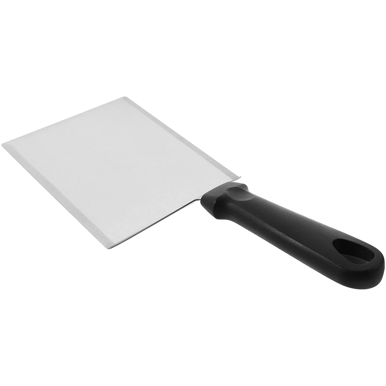 

Stainless Steel Cooking Spatula Griddle Scraper Food Tool Metal Turner Outdoor Restaurant Practical Kitchen Helper Steak BBQ