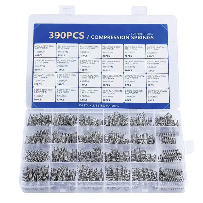 [HOT!A34R】 Compression Springs Assortment Kit, Spring Assortment