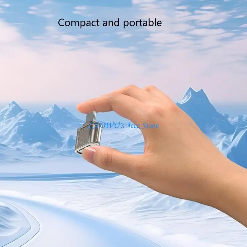 Y8AD expansível USB3.0 TIPO C TFS Microsds Memory Card Card Reader para smartphones