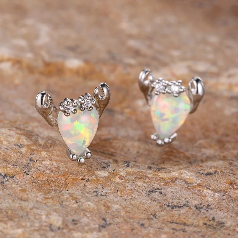 Ins Marine Animals Have Pliers, Australian Treasure Crayfish Earrings, Exquisite and Small, Light Luxury Jewelry Accessories