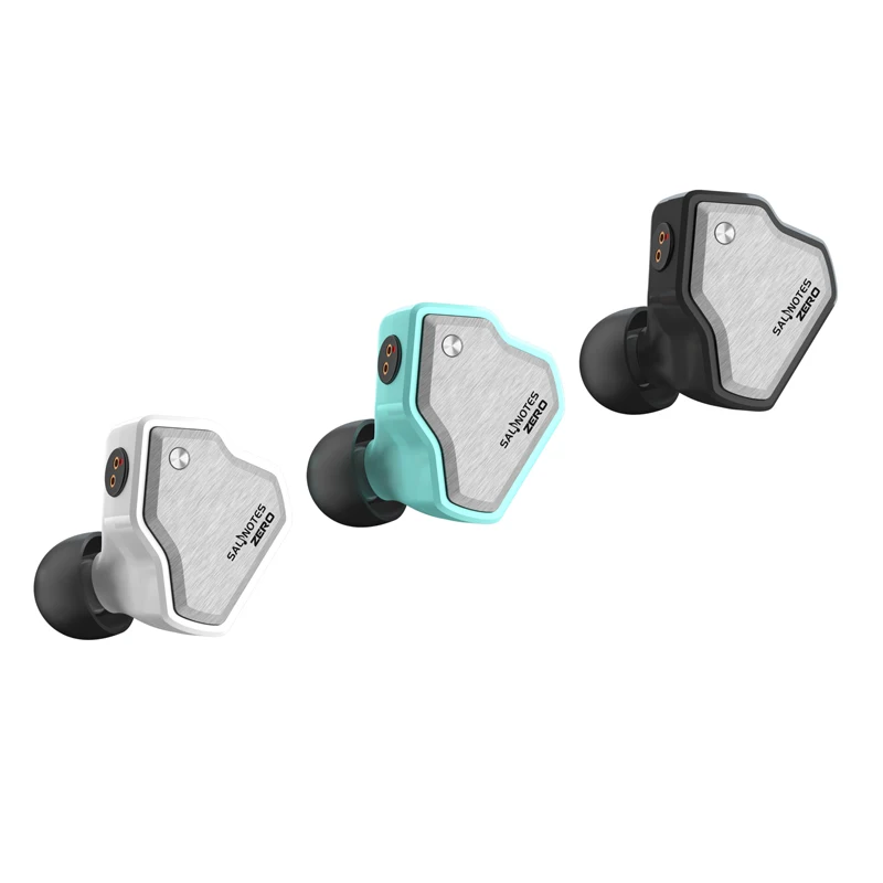 7Hz Salnotes Zero Hi-Fi 10mm Dynamic Driver In-Ear Headphones IEM Metal Composite Diaphragm N52 Magnet Replaceable Cable