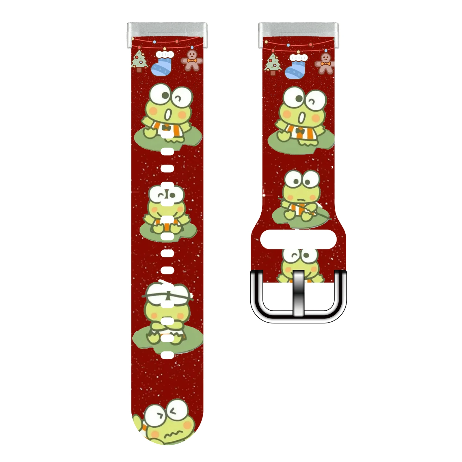 حزام مطبوع من سلسلة SANRIO لساعة Fitbit Sense 2/1 سوار قابل للاستبدال لساعة Versa 4/3 للنساء كهدية