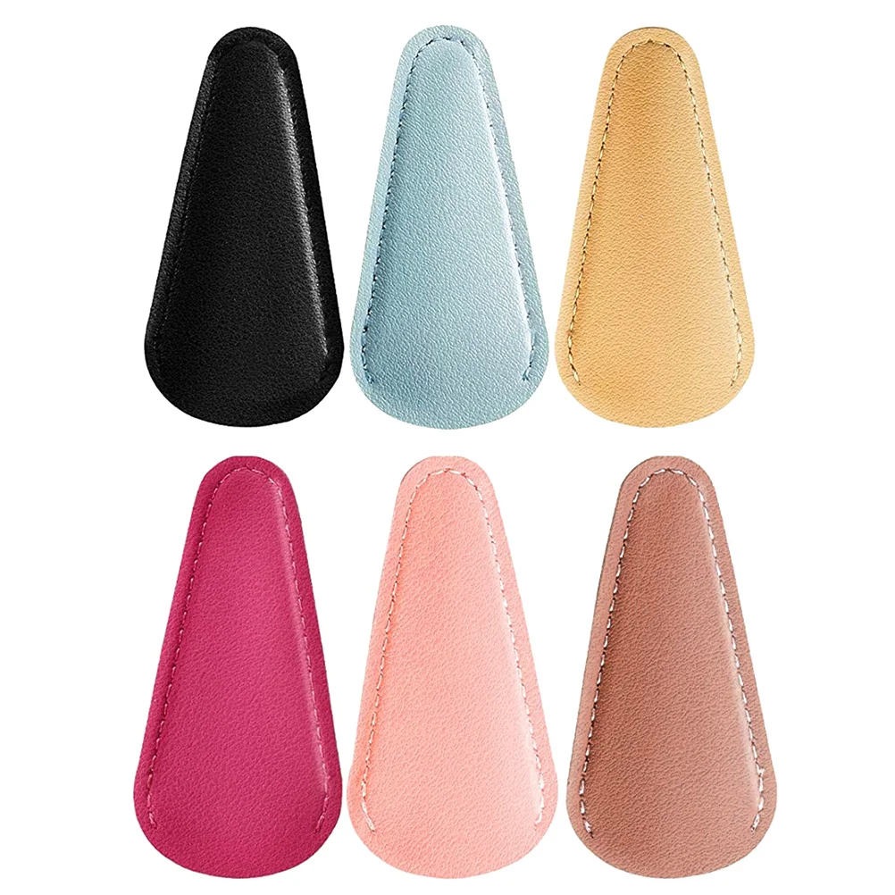 6pcs Scissors Covers Small Delicate Sheaths For Hair Cutting Tools Protection Durable Lightweight Storage Cases