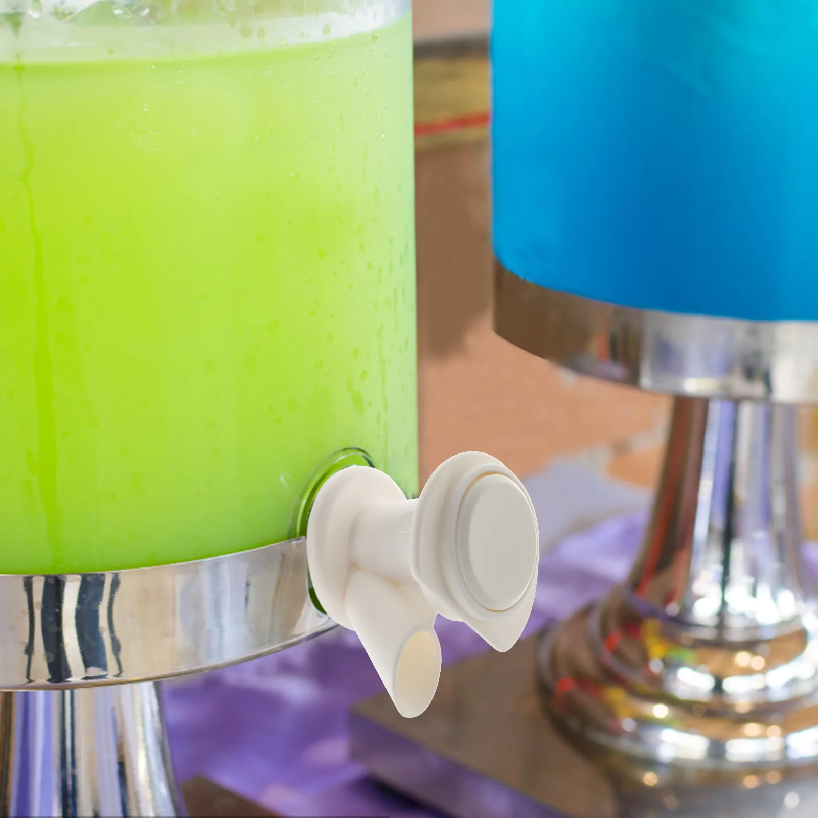 

2pcs Button Faucet Dispenser Replacement Parts Jug Spigot for Cooler Plastic Water Spigot Nozzle Tap Water Jug Accessories Food