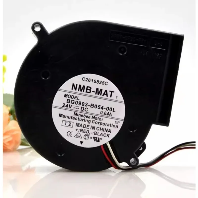 New Cooler Fan for NMB BG0903-B054-00L 24V 0.64A 3-wire Variable Frequency Turbo Fan 9CM 9733 97*97*33MM