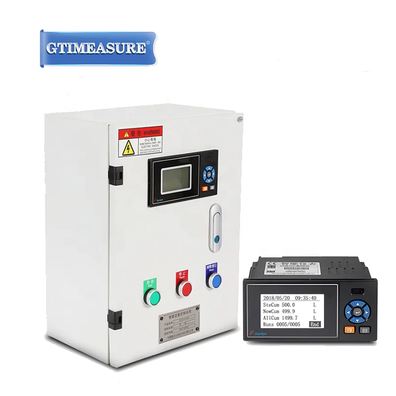 

【2026】Quantitative Liquid Valve Flow Meter Filling Control Flow Meter Box Batch Filling System