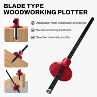 Wheel Marking Gauge Metric/Inch Woodworking European Style Scriber Carpentry Parallel Line Drawing Mortise Wood Scribe Tool