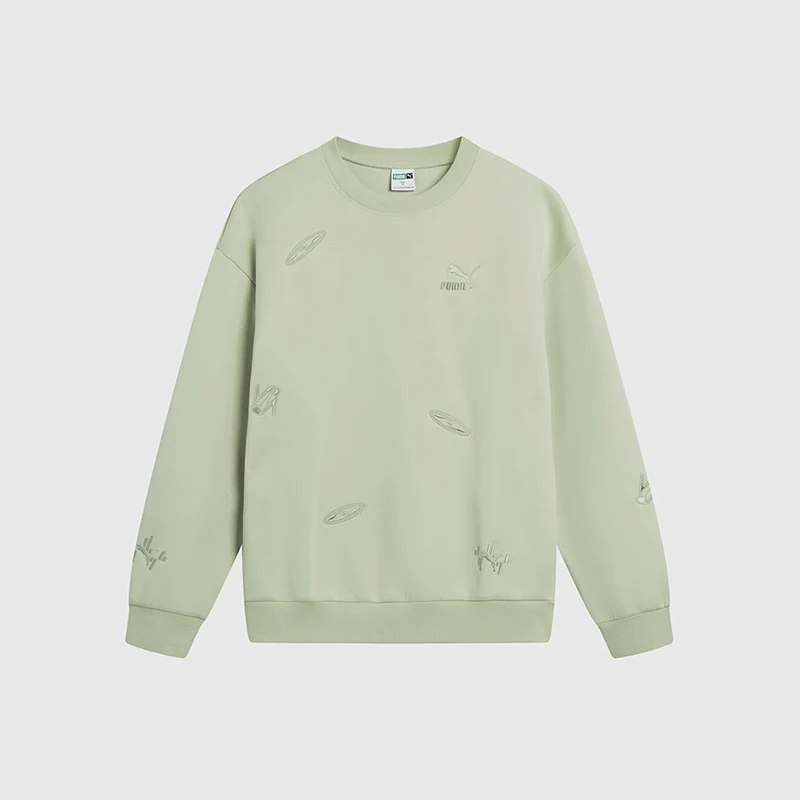 

Puma genuine sports men's loose knit fashionable casual hoodie pullover 631070-33