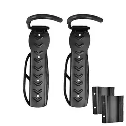 Bike Wall Mount 2 PCS Bicycle Wall Hanger Heavy Duty 66 Lbs Storage Vertical System For Indoor Shed Bike Hanger For Road Bikes