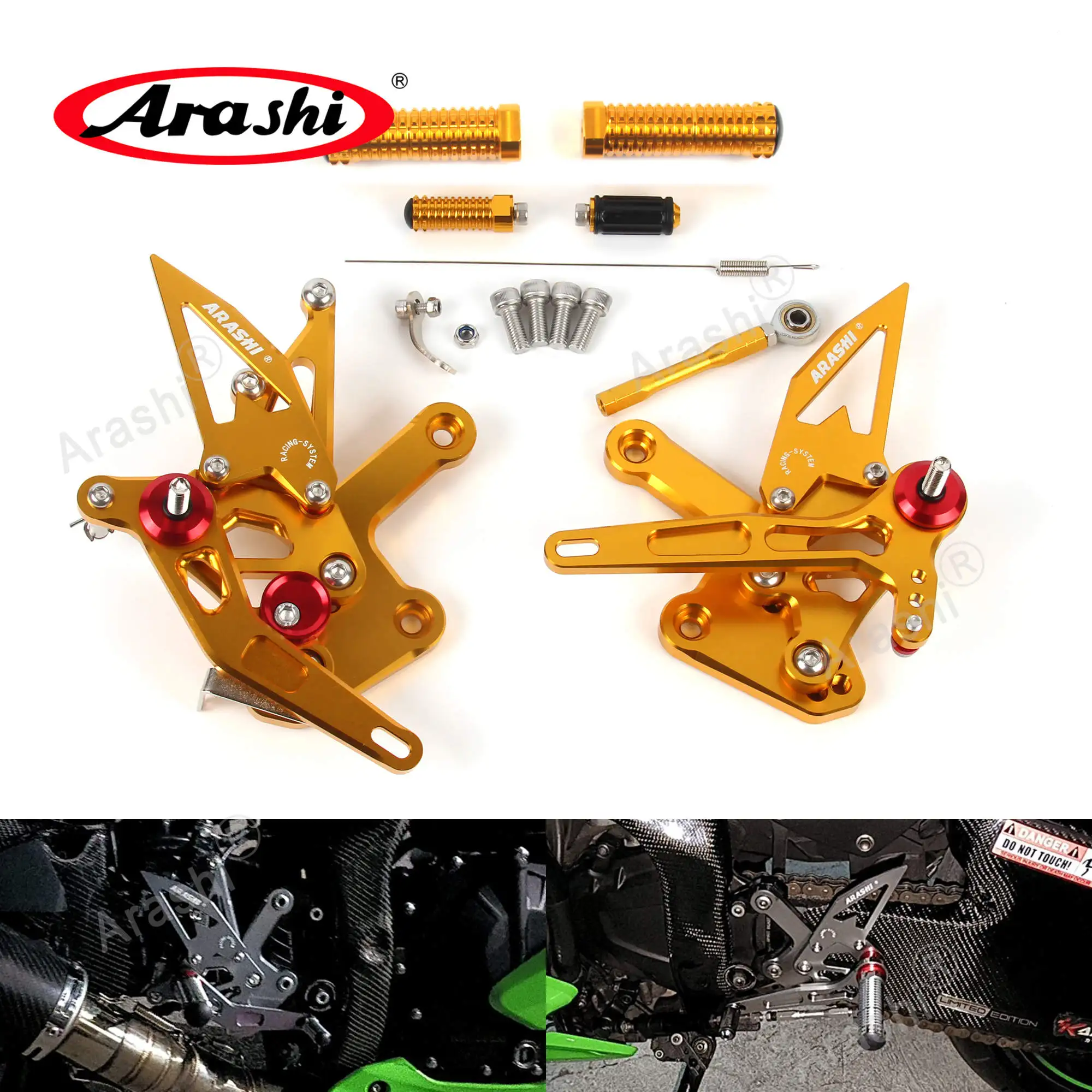 Arashi Rearset For KAWASAKI Ninja ZX4R ZX-4R 2023 / ZX-4RR ZX4RR