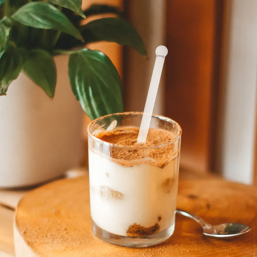 

6Pcs Crystal Glass Stirring Spoons Transparent Drink Mixers for Coffee Tea Cocktails Heat Resistant Elegant Tableware Party Gift