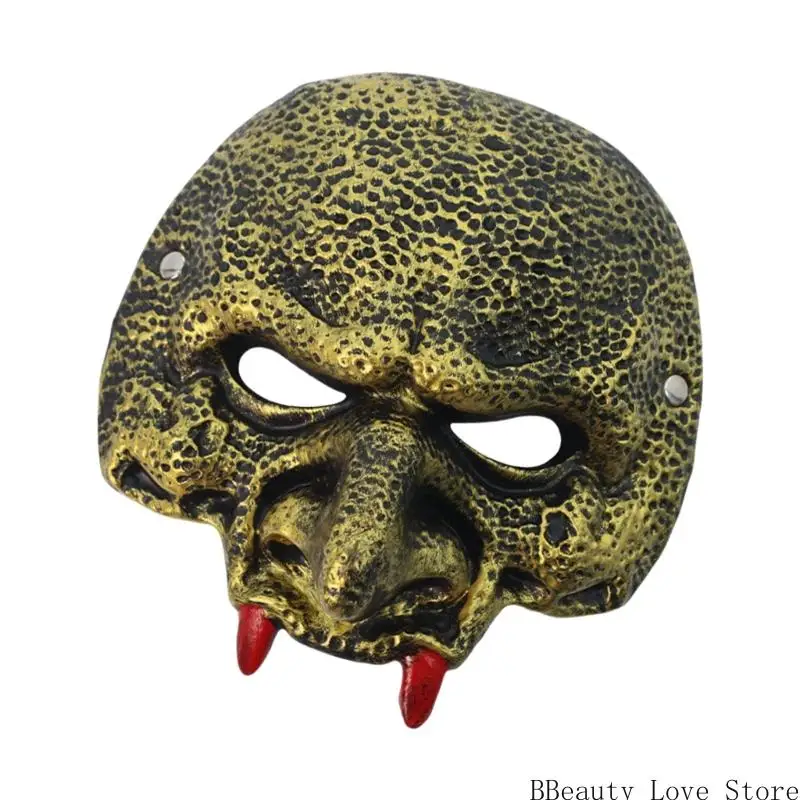 Maschera goblin in gomma in gomma Maschera a faccia Mardi Gras Mask Masquerade Mask Gifts