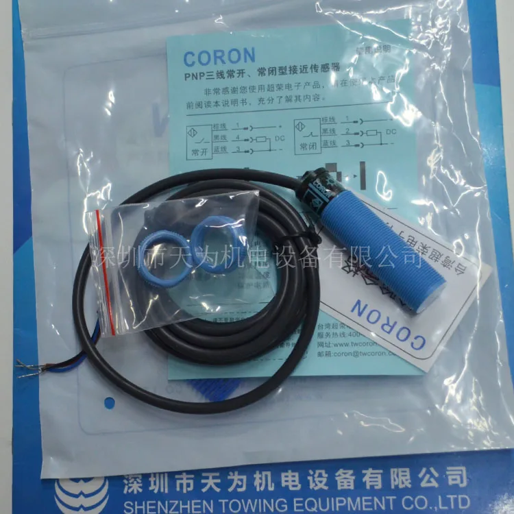 【 Original - One-year Warranty 】 Chaorong CORON Proximity Sensor CCJ-A18-10APB-S